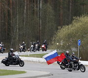 Rusų baikeriai nacionalistai nebuvo įleisti į Lenkiją