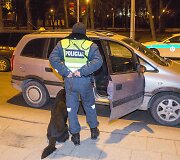 Naktinis policijos reidas
