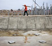 Stadiono statybos Žemutiniame Naugarde