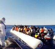 Migrantai Viduržemio jūroje
