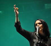 Grupė &bdquo;Placebo&ldquo; / Festivalis &bdquo;Positivus 2015&ldquo; / Pauliaus Krampo nuotr.