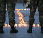 Katedros aik&scaron;tėje &ndash; 2000 žvakelių Antrojo pasaulio aukoms atminti