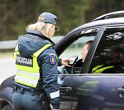 Rytinio reido metu patikrinta 250 automobių vairuotojų. Visi jie buvo blaivūs.