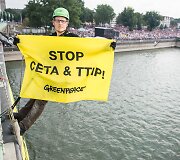 Protestas prie&scaron; TTIP