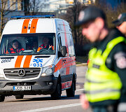 Sekmadienio ryto kelių policijos reidas Žvalgų gatvėje