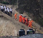 Purvo nuo&scaron;liauža Gvatemaloje
