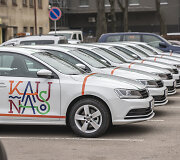 Kauno miesto savivaldybė i&scaron;sinuomojo ekonomi&scaron;kus automobilius