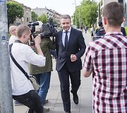 Eligijus Masiulis po apklausos Generalinėje prokuratūroje 