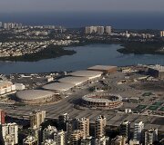 Rio de Žaneiro pasiruo&scaron;imas Olimpinėms žaidynėms i&scaron; oro