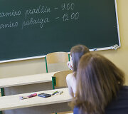 Abiturientai laiko valstybinį matematikos brandos egzaminą