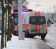 Vilniuje troleibusas sužalojo jaunuolį.