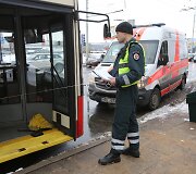 Vilniuje troleibusas sužalojo jaunuolį.
