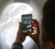 Pirmojo skrydžio su &bdquo;Bombardier CS300&ldquo; akimirkos
