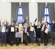 Aktyviausi regionų jaunuoliai įvertinti už žygdarbius ir kūrybi&scaron;kumą