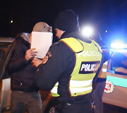 Paskutinio 2016-ųjų penktadienio vakaro reidas Vilniuje