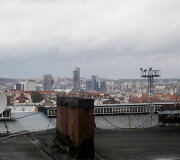 Namas, kuriame gyveno ir vakar slėpėsi Igoris Molotkovas