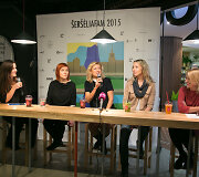 Spaudos konferencijos akimirka