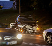 Vilniaus Olandų gatvėje automobilių avarija