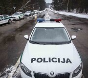 Rytinis kelių policijos reidas