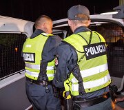 Naktinis Vilniaus kelių policijos reidas