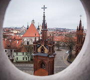 Vilniaus senamiesčio stogai