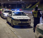 Vilniaus kelių policijos reidas