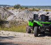 &bdquo;Arctic cat&ldquo; keturračių bandymas