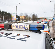 Policijos reidas Vilniuje
