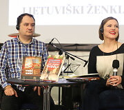  Francesco Miralleso knygų &bdquo;Maži dalykai dideli&ldquo;, &bdquo;Vabi sabi&ldquo; pristatymas Vilniaus knygų mugėje