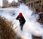 Studentų protestas Čilėje