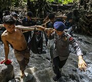 Žemės nuo&scaron;liauža Indonezijoje