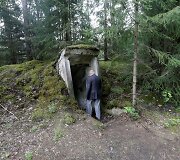 Apleista sovietinė Zeltini bazė su branduolinių raketų paleidimo aik&scaron;tele