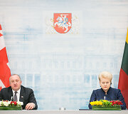 Georgijus Margvela&scaron;vilis ir Dalia Grybauskaitė