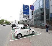 &bdquo;CityBee&ldquo; elektromobilių įkrovimo stotelės prie Vilniaus savivaldybės atidarymas