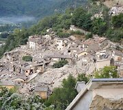 Italija po žemės drebėjimo