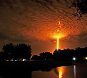 Erdvėlaivio &bdquo;SpaceX Falcon 9&ldquo; pakilimas Floridoje