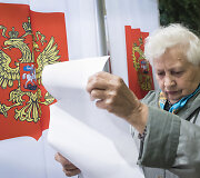 Lietuvos rusai balsuoja rinkimuose į Valstybės Dūmą