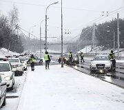 Rytinis kelių policijos reidas