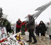 Turkijos numu&scaron;to rusų lėktuvo piloto laidotuvės