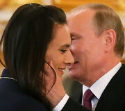 Vladimiras Putinas ir Jelena Isinbajeva