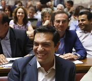 Debatai Graikijos parlamente