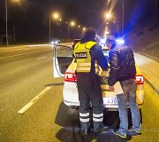Naktinis policijos reidas