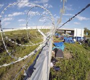 Migrantai &bdquo;Naujosiose džiunglėse&ldquo; &ndash; stovyklavietėje prie Kalė Prancūzijoje