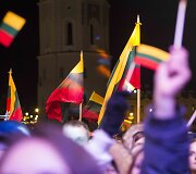 Vasario 16-osios koncerto &bdquo;&Scaron;vęskime laisvę&ldquo; akimirkos 