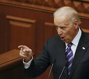 Joe Bidenas lankėsi Ukrainos Auk&scaron;čiausioje Radoje
