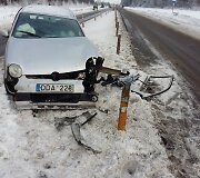 Avarija Panavėžio rajone