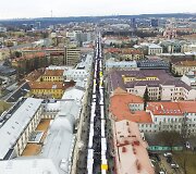 Kaziuko mugės &scaron;urmulys - i&scaron; pauk&scaron;čio skrydžio