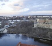 I&scaron; Narvos į Rusiją vedantis tiltas