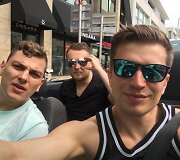 Rolandas Mackevičius, Mantas Katleris ir Jonas Nainys