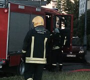 Gaisras Tuskulėnų gatvėje Vilniuje
